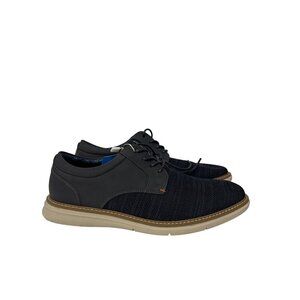 NEW! Nunn Bush Chase Oxford Navy Blue Lace Up Men's Shoes Size 8